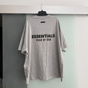 Fear of God Essentials Heather Gray Tee